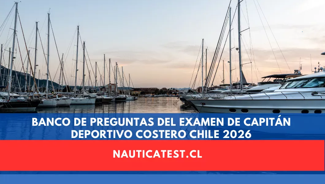 Banco de Preguntas del Examen de Capitán Deportivo Costero Chile 2026