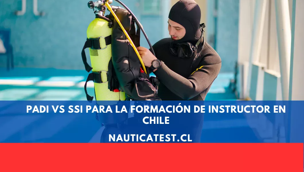PADI vs SSI para la Formación de Instructor en Chile
