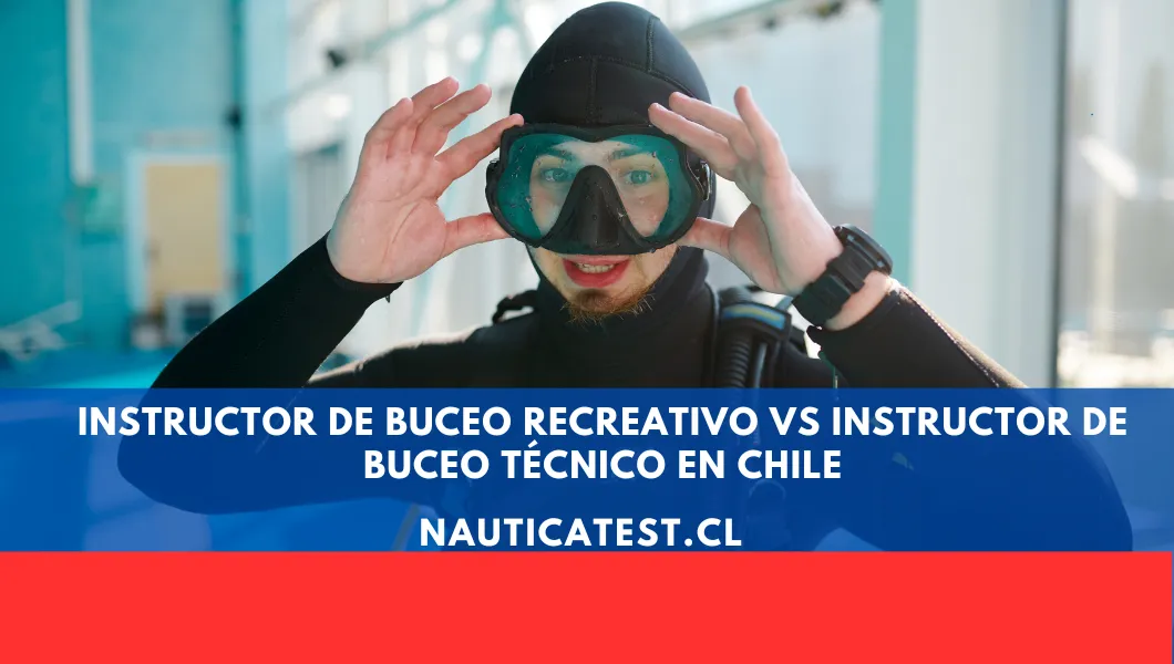 Instructor de Buceo Recreativo vs Instructor de Buceo Técnico en Chile