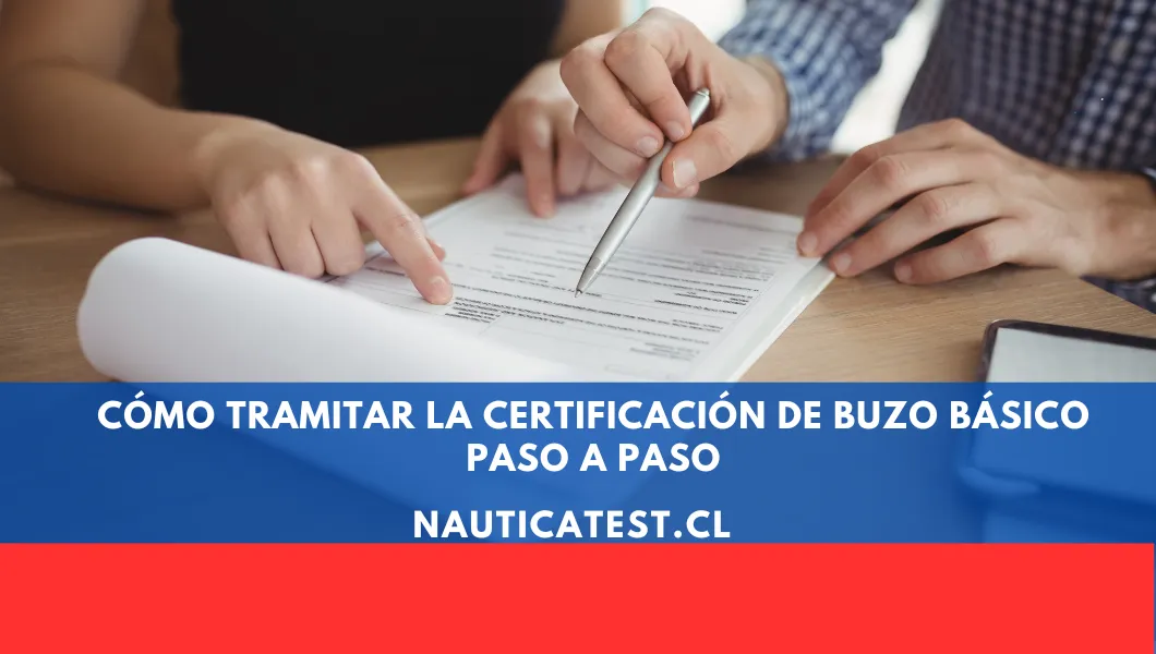 Cómo Tramitar la Certificación de Buzo Básico Paso a Paso