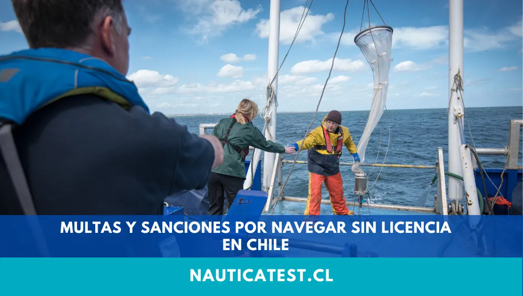 Multas y Sanciones por Navegar sin Licencia en Chile