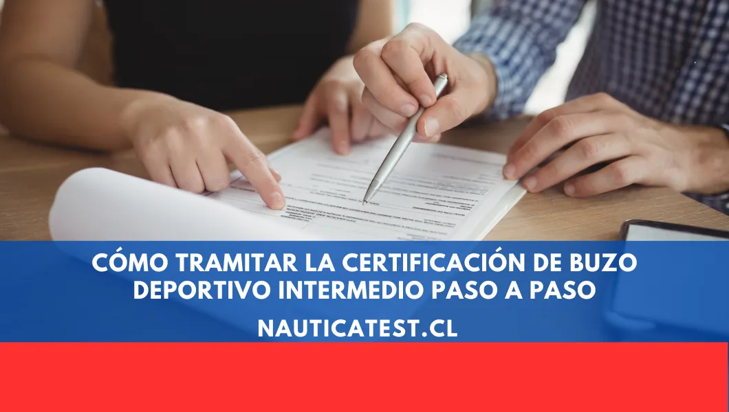 Cómo Tramitar la Certificación de Buzo Deportivo Intermedio Paso a Paso