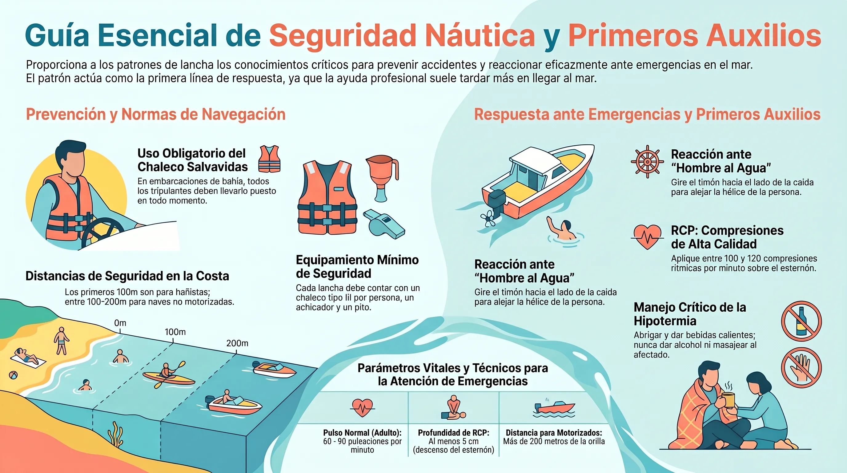 Seguridad náutica y primeros auxilios