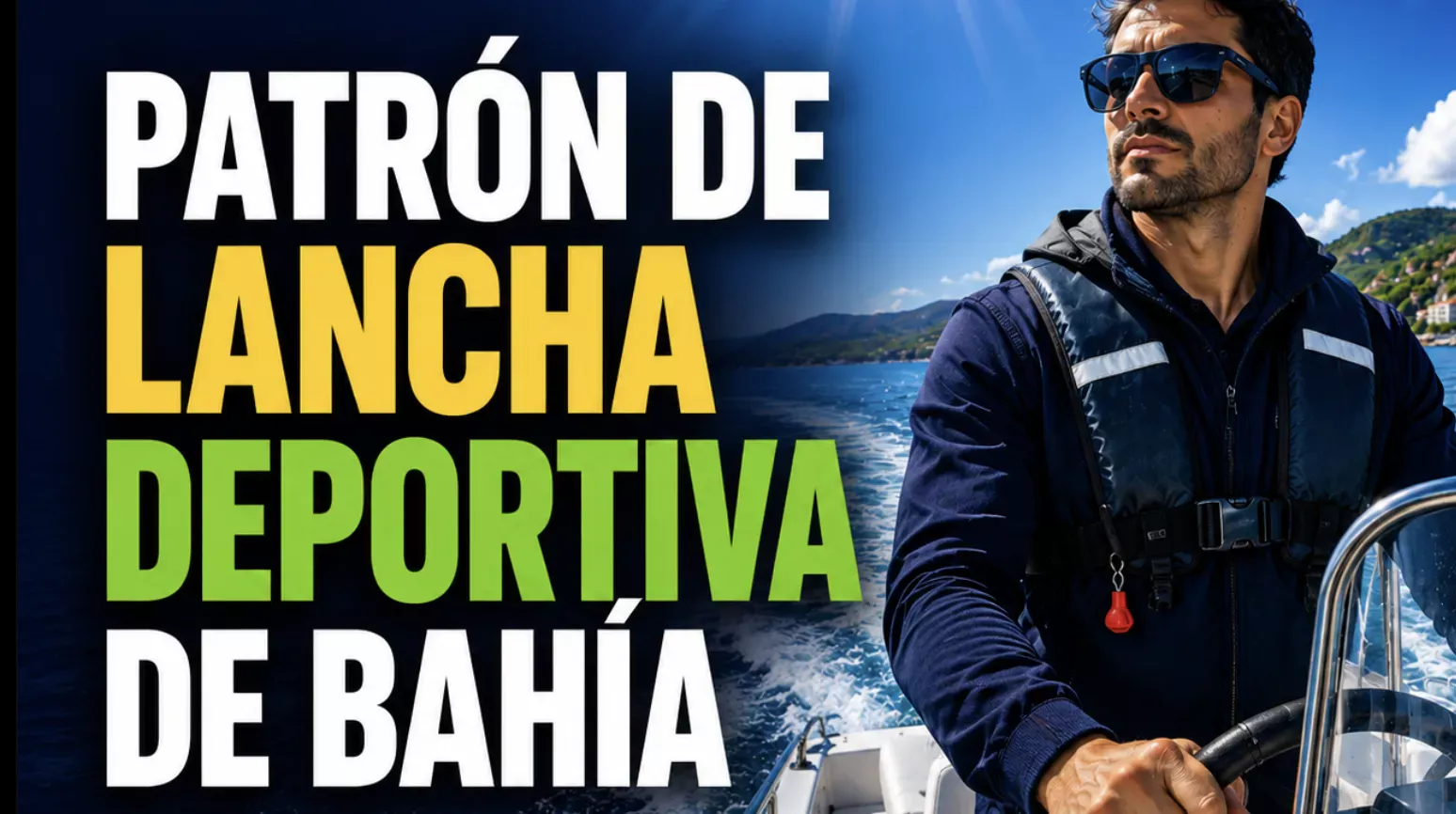Licencia Patrón de lancha deportivo de bahía