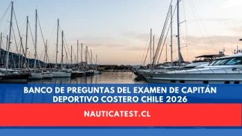 Banco de Preguntas del Examen de Capitán Deportivo Costero Chile 2026