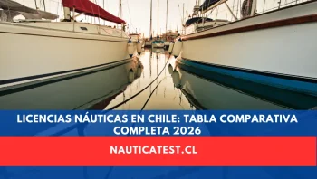 Licencias Náuticas en Chile: Guía Comparativa Completa 2026