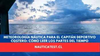 Meteorología Náutica para el Capitán Deportivo Costero: Cómo Leer los Partes del Tiempo