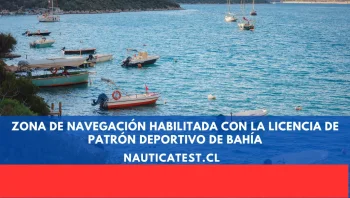 Zona de Navegación Habilitada con la Licencia de Patrón Deportivo de Bahía