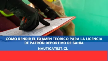 Cómo Rendir el Examen Teórico para la Licencia de Patrón Deportivo de Bahía