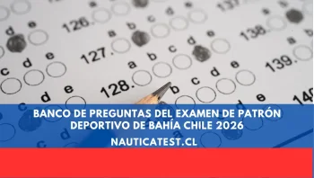 Banco de Preguntas del Examen de Patrón Deportivo de Bahía Chile 2026