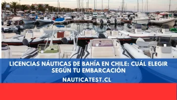 Licencias Náuticas de Bahía en Chile: Cuál Elegir Según Tu Embarcación