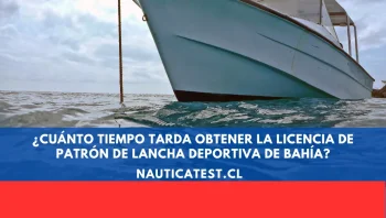 Vigencia y Renovación de la Licencia de Patrón de Lancha Deportiva de Bahía