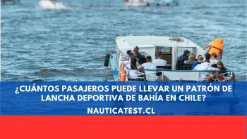 ¿Cuántos Pasajeros Puede Llevar un Patrón de Lancha Deportiva de Bahía en Chile?