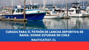 Cursos para el Patrón de Lancha Deportiva de Bahía: Dónde Estudiar en Chile