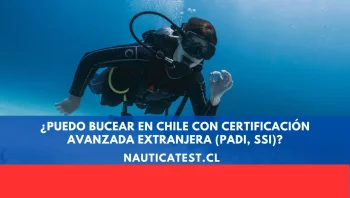 ¿Puedo Bucear en Chile con Certificación Avanzada Extranjera (PADI, SSI)?