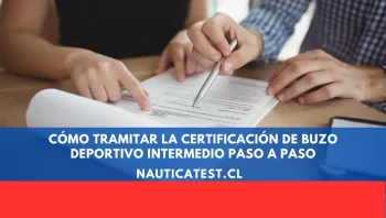 Cómo Tramitar la Certificación de Buzo Deportivo Intermedio Paso a Paso