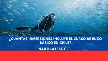 ¿Cuántas Inmersiones Incluye el Curso de Buzo Básico en Chile?