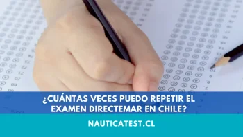 ¿Cuántas Veces Puedo Repetir el Examen DIRECTEMAR en Chile?